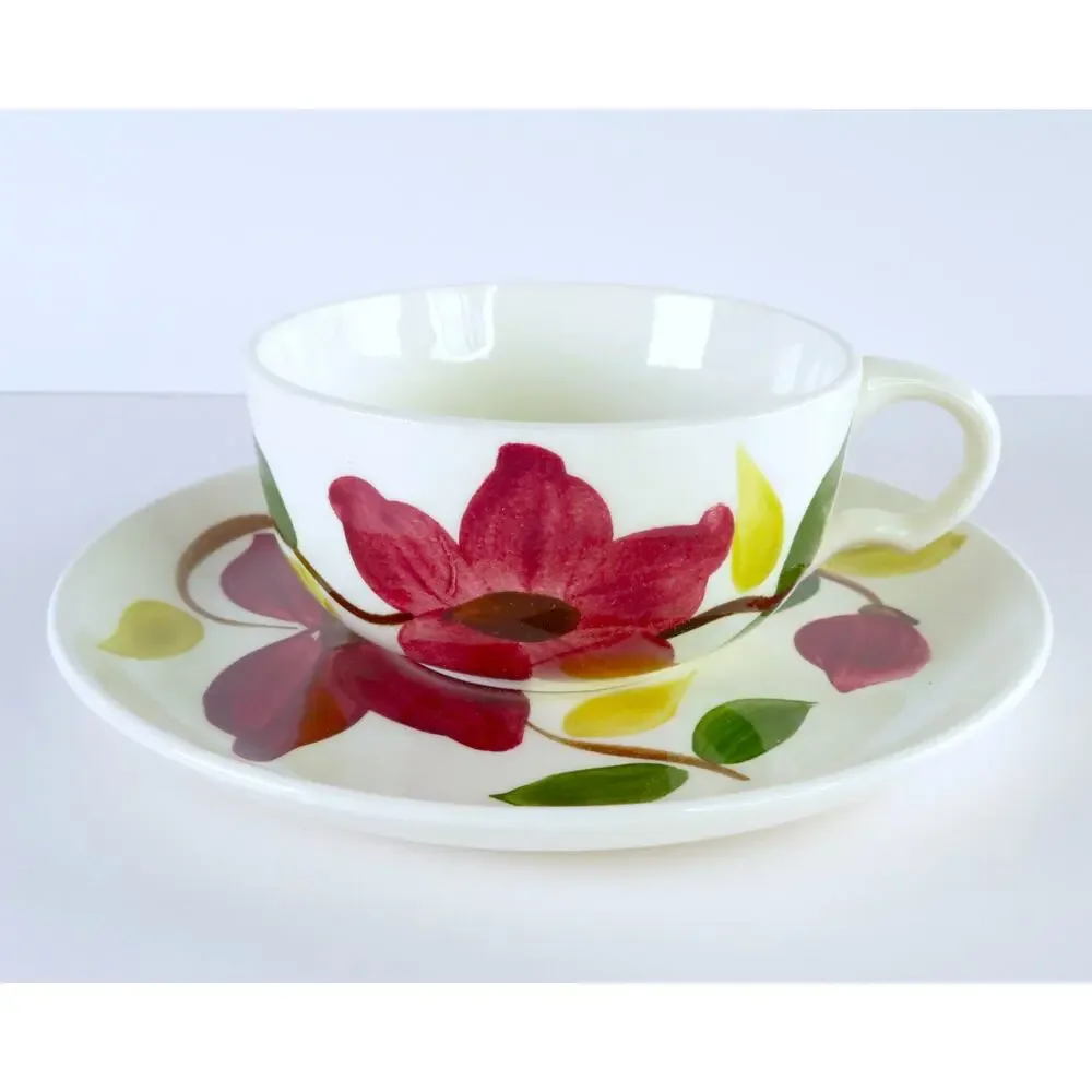 Vintage Stetson Rio Meadow Rose 20 Pc Dinnerware Set Service for 4 MCM USA